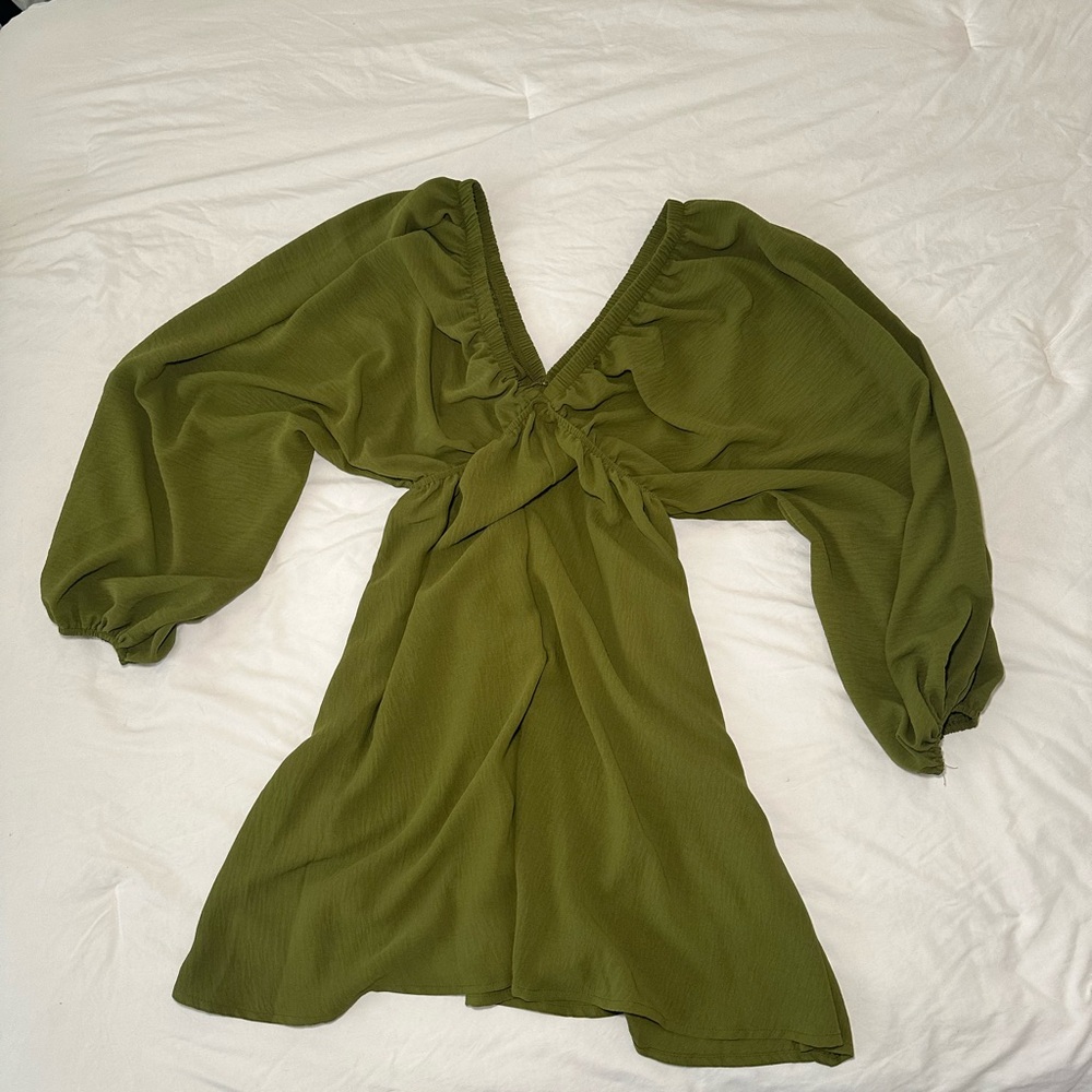 Green dress